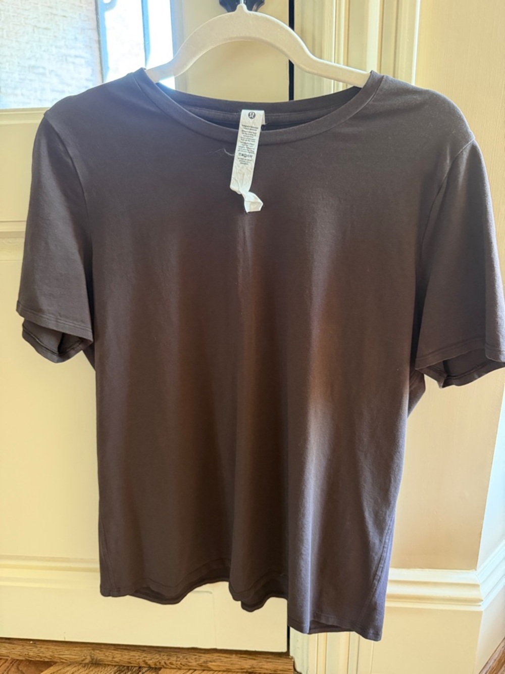 lululemon Crew T‑Shirt in Dark Brown LARGE
